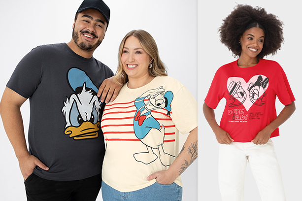 Coleção de camisetas Malwee Pato Donald