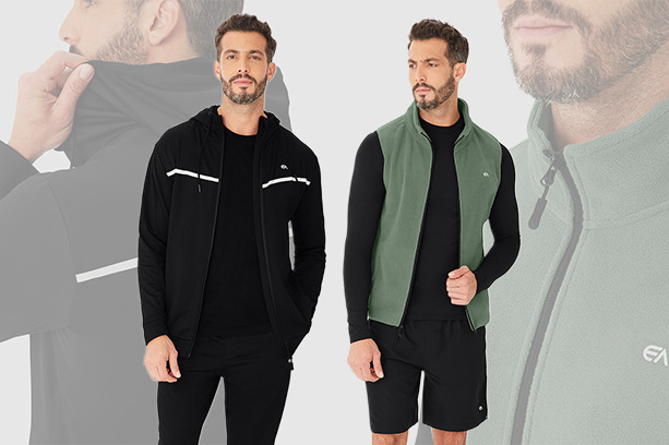 Enfim Active tem looks de treino masculino para o Inverno.